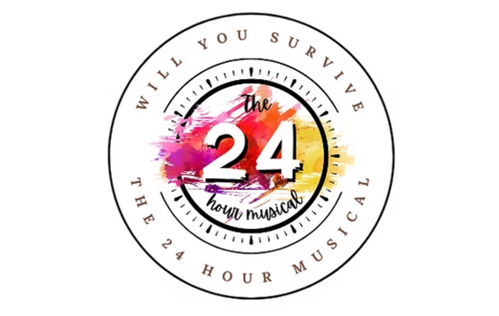 24 Hour Musical logo with the slogan Will You Survive The 24 Hour Musical.