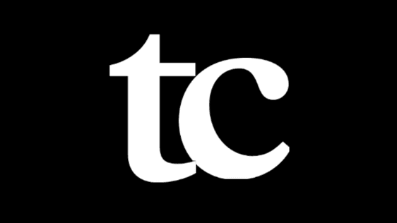 The letters 't' and 'c' are arranged in a similar fashion to the Camberley Theatre logo